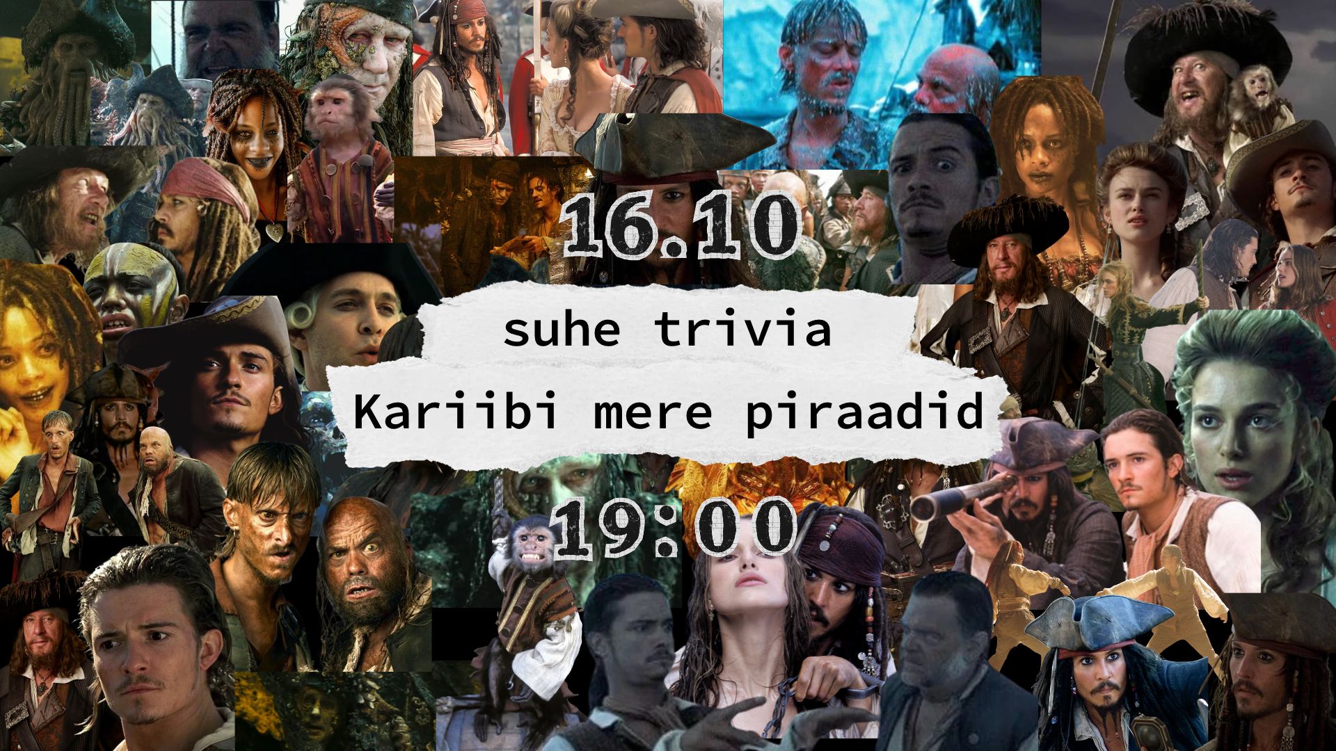 suhe trivia: kariibi mere piraadid