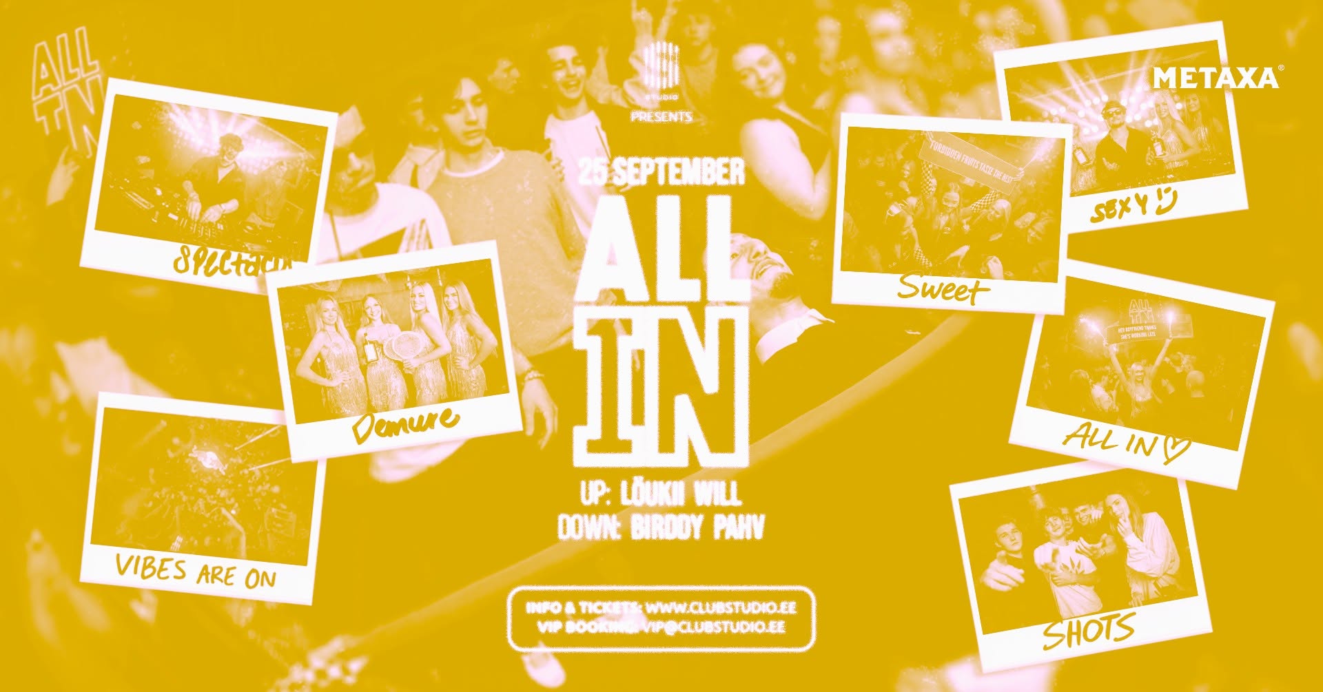 All In at Studio 25.09