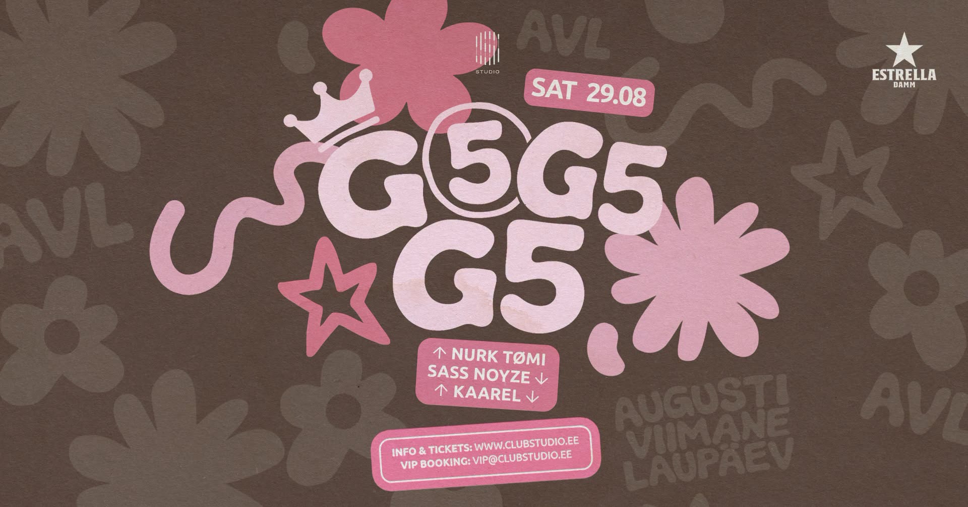 G5: AVL at Studio 29.08