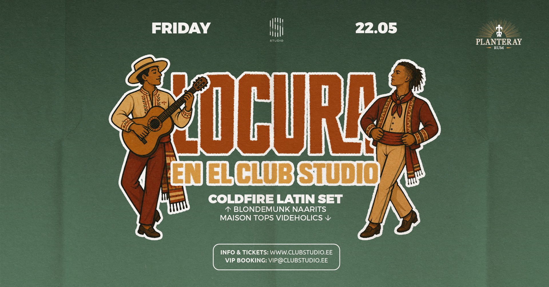 LOCURA en el Club Studio 22.05