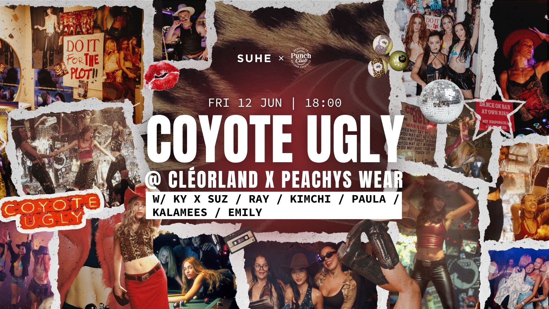 Coyote Ugly @CLEORLAND X PEACHYS WEAR