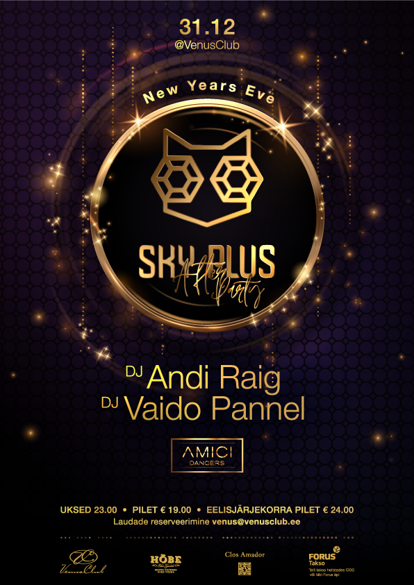ERIÜRITUS: SKY PLUS AFTERPARTY - NEW YEARS EVE!