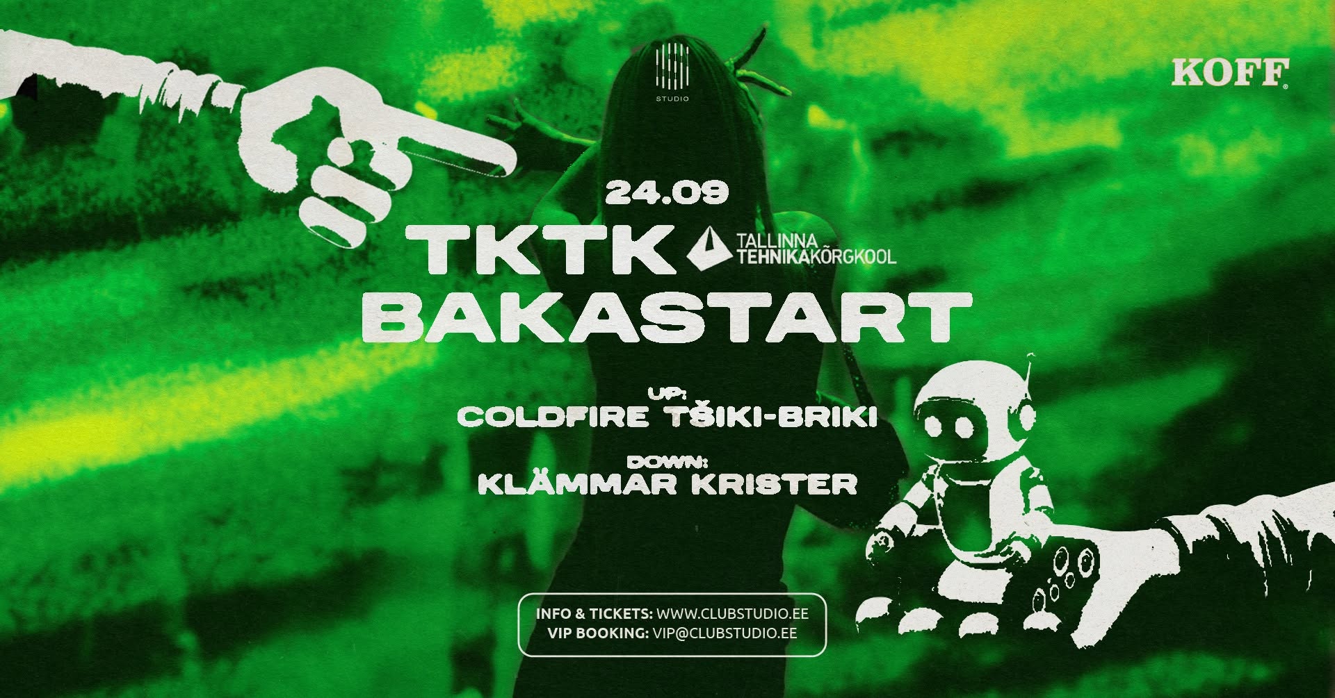 TKTK BAKASTART at Studio 24.09