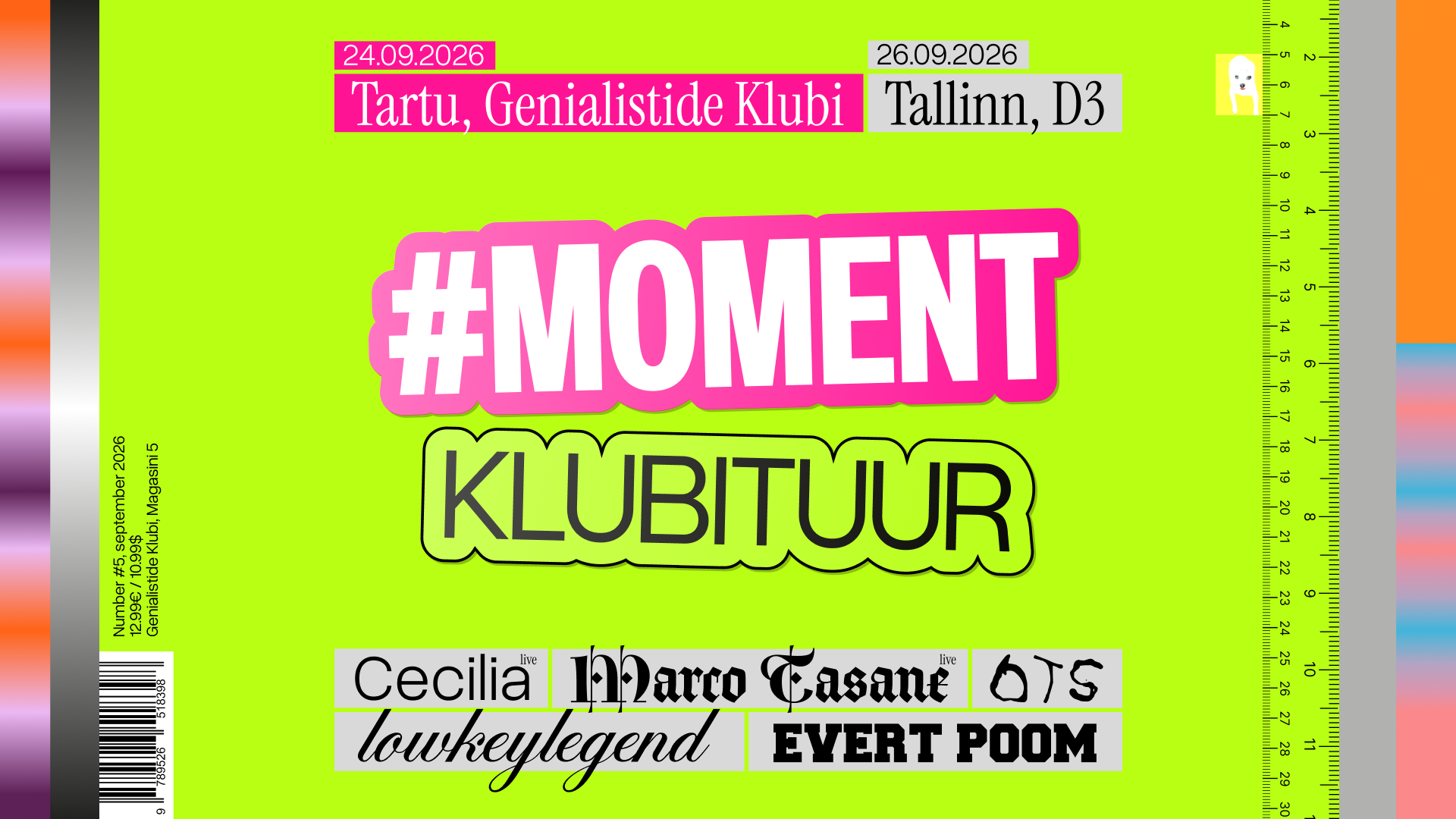 MOMENT Tudengipäevadel | 24.09 | Gen Klubi