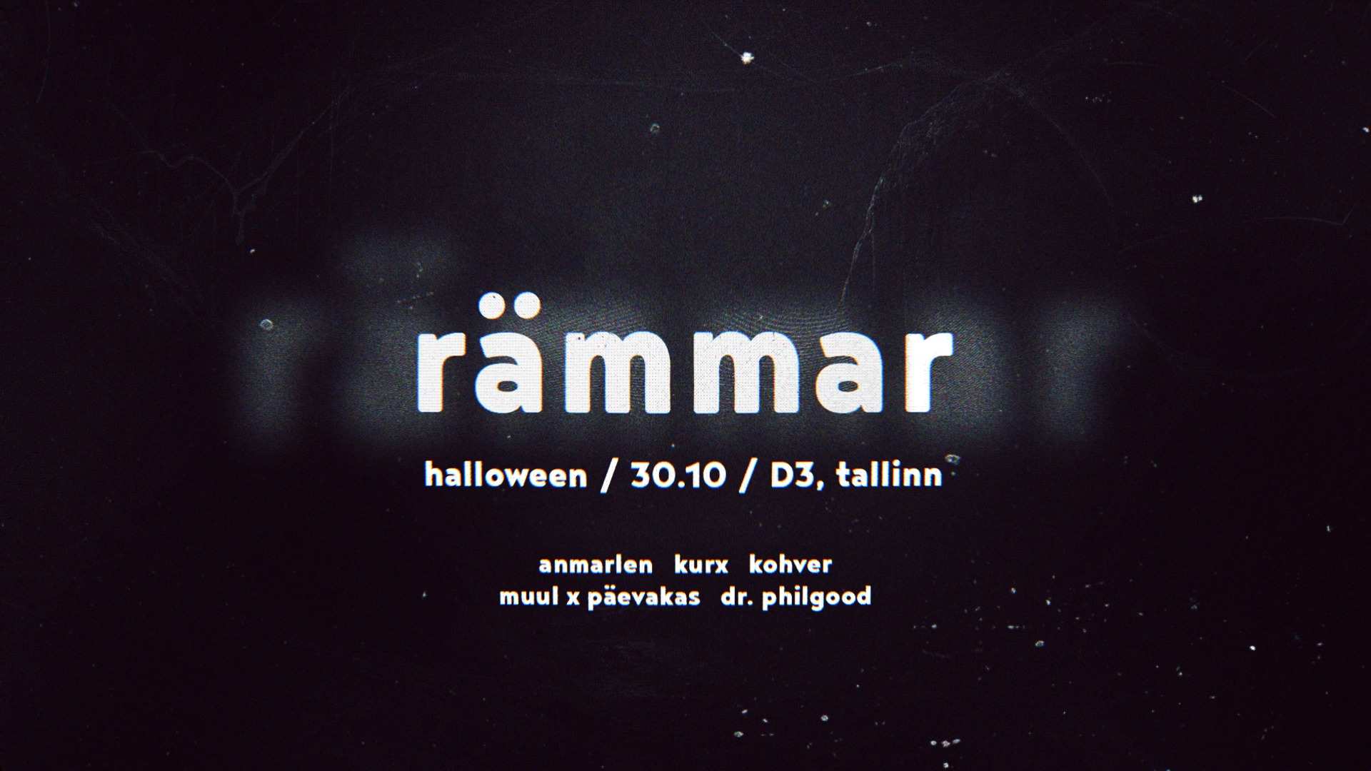 halloweeni rämmar I 30.10 I D3