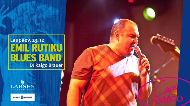 Emil Rutiku Blues Band @Amigo – GateMe