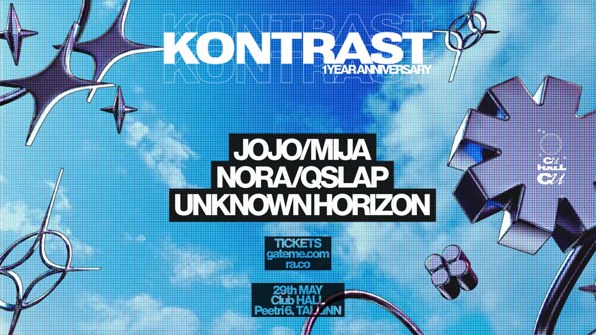 New date! - KONTRAST with Mija - HALL x SVE x culture unseen