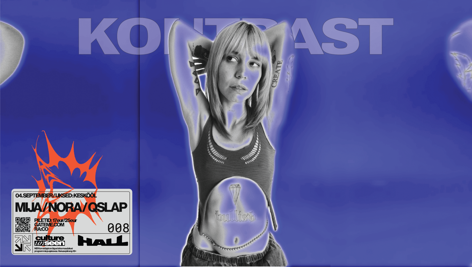 KONTRAST with Mija - HALL x SVE x culture unseen